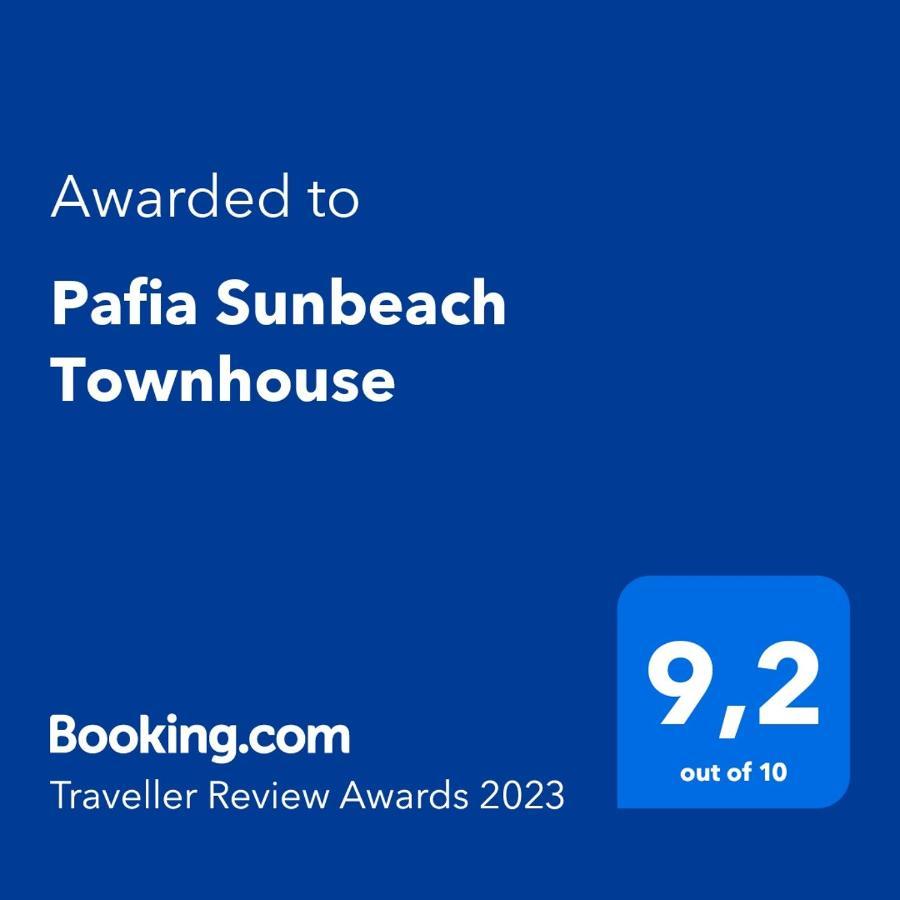 Pafia Sunbeach Townhouse Paphos Exteriör bild